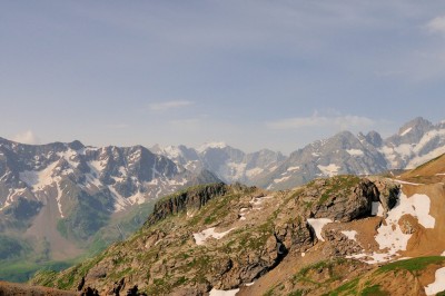 Ecrins National Park from the col du galibier