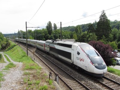 SNCF, TGV Lyria, La Plaine, 13.08.19