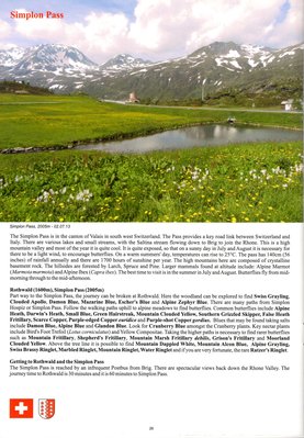 Swiss Butterflies Site Guide Page 26