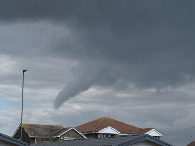 Funnel cloud - Lancing, Sussex 6-Sept-2020