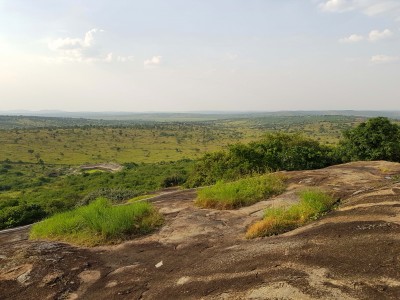 View from Rwakobo Rock, Lake Mburo National Park, Uganda, 24th December 2017